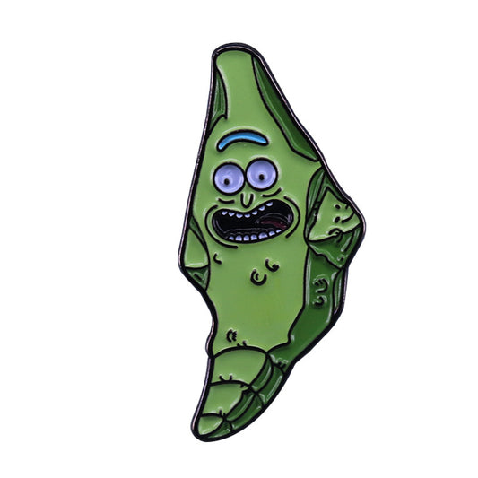 The Wacky Pickle Rick And Morty Pin