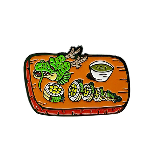 Dragon Ball Shenron Sushi Funny Magnet Pin