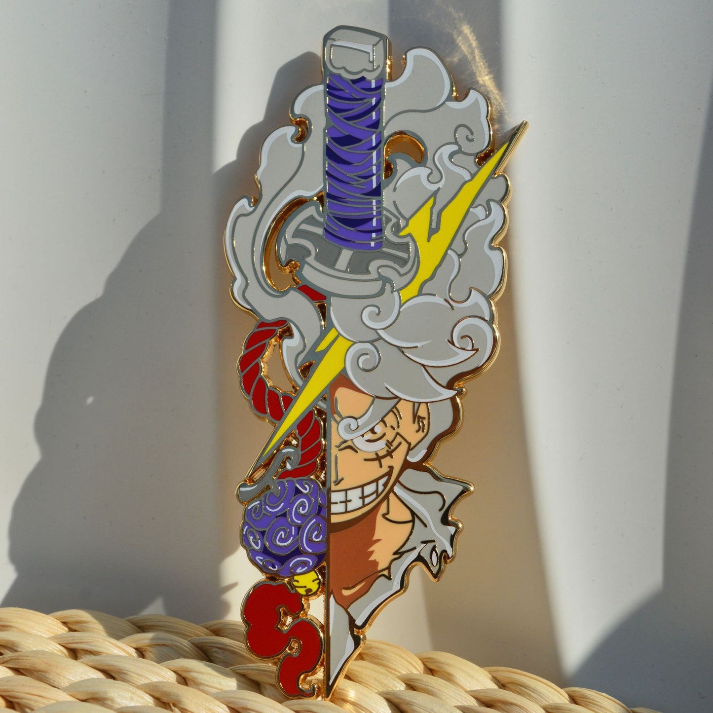 Gear 5 Luffy Japanese Anime Pin