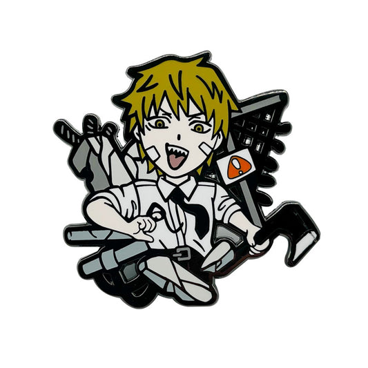 Chainsaw Man Denji Power Hayakawa Aki Makima Pin