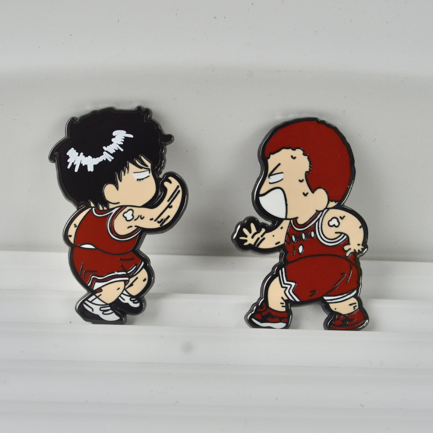 Slam Dunk: Rukawa Kaede, Sakuragi Hanamichi High Five Pin
