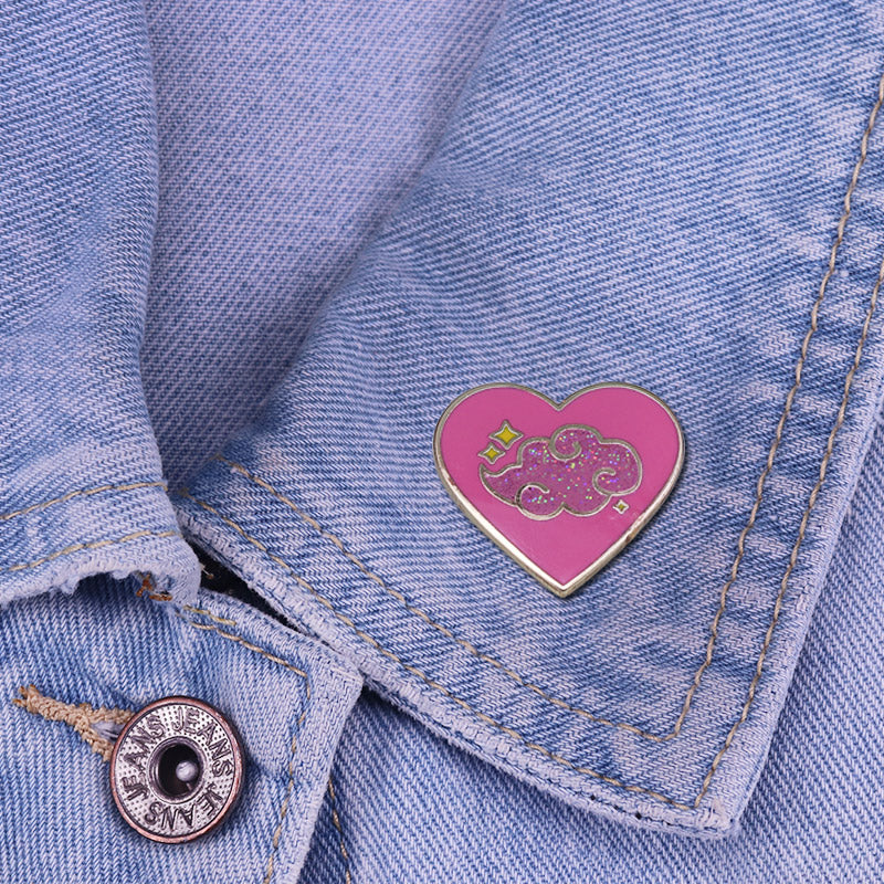 Naruto Akatsuki Pink Love Pin
