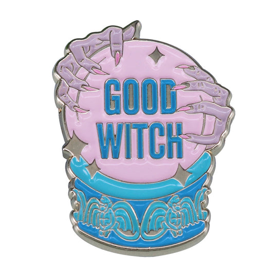 The Wizard Of Oz Good Witch Crystal Ball Pin