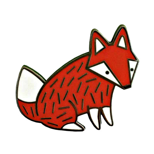 Fox Tattoo Pin