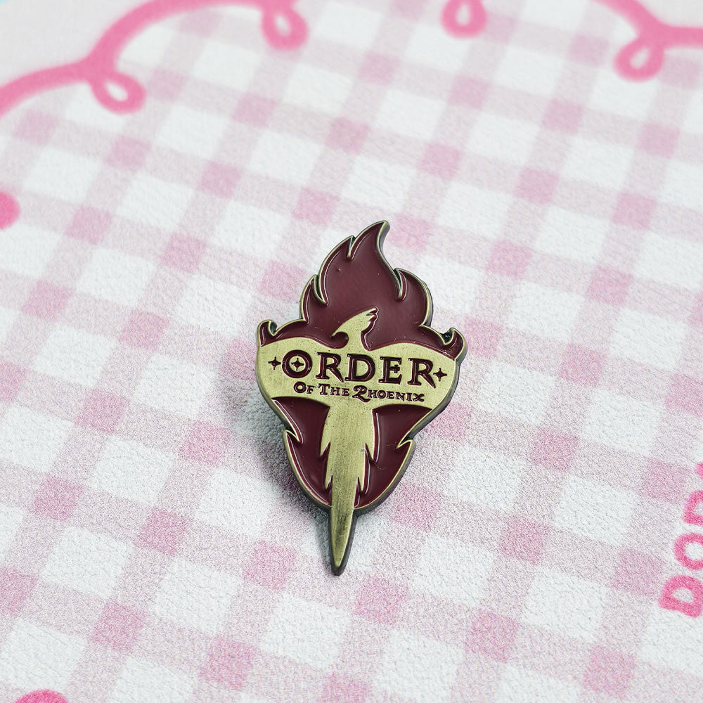 Blaze Phoenix Suit Jacket Pin