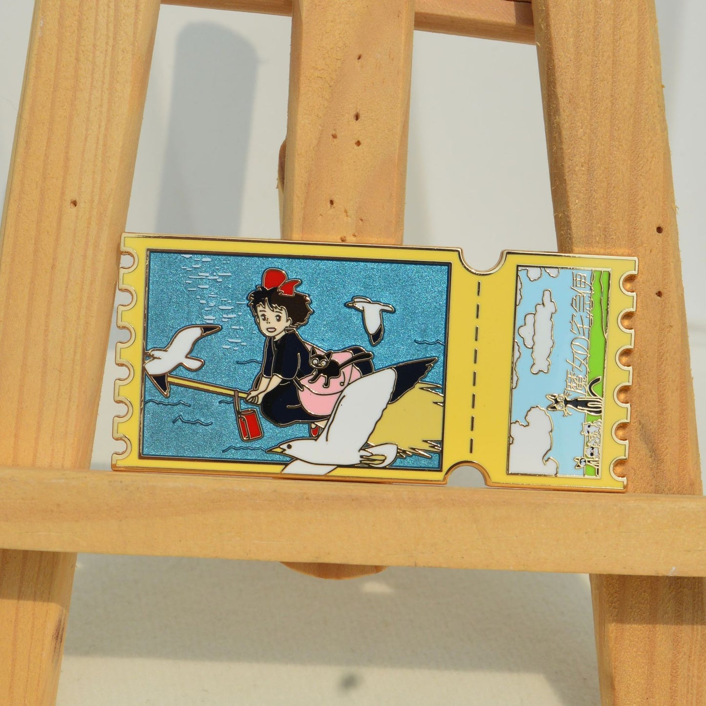 Kiki's Delivery Service Ticket Stub Pin