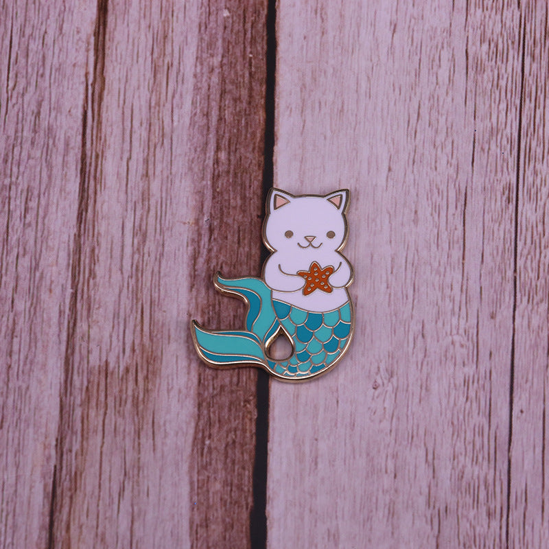 Mermaid Cat Pin