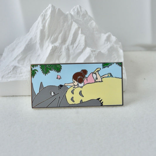 My Neighbor Totoro: Miyazaki on Totoro's Chest Pin