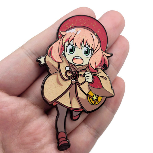 SPY x FAMILY CODE: White Movie Twinkling Anya Pin