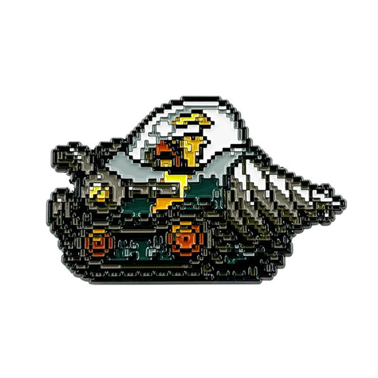 Metal Slug Marco Digging Machine Self-made Pixel Game Pin