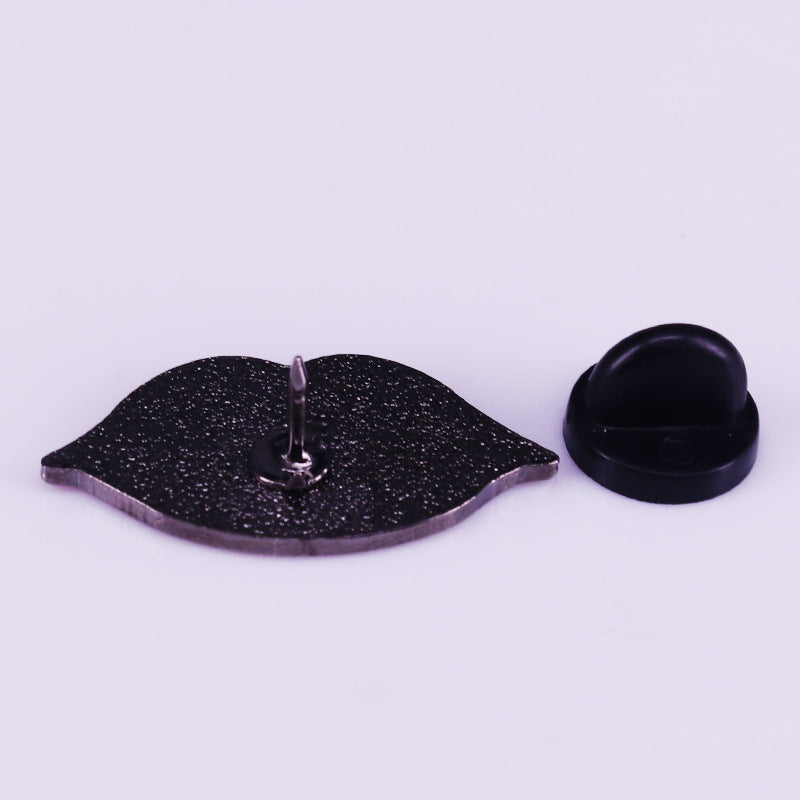 Let'S Talk About Serial Killer Red Lips Pin