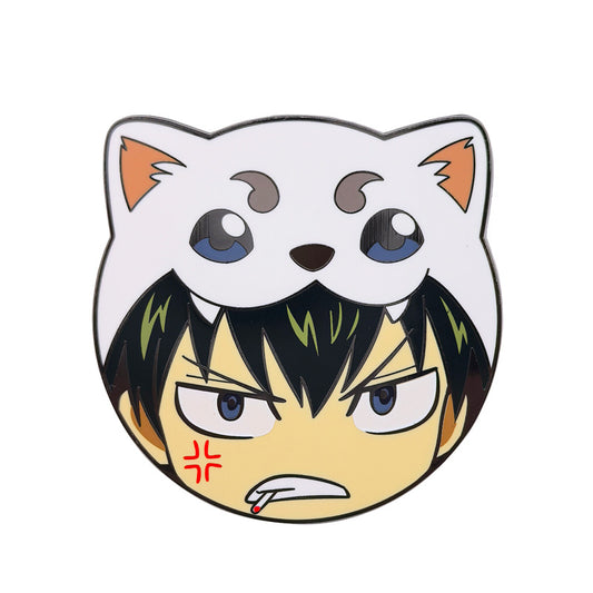 Gintama Gintoki Kagura Okita Hijikata Pin