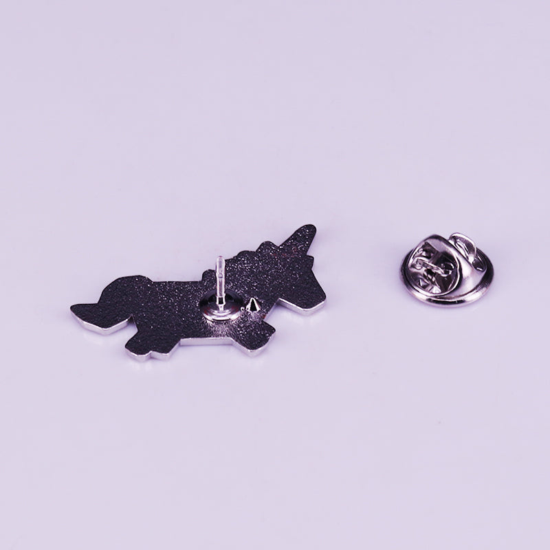 The Origami Unicorn Pin