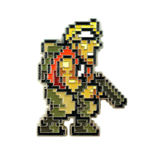 Metal Slug Marco Pixel Game Pin