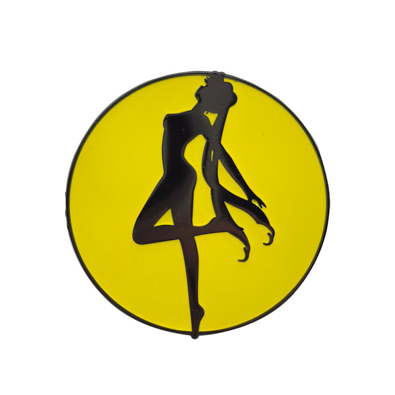 Sailor Moon Silhouette Sailor Moon Glow-in-the-Dark Pin