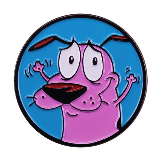 Courage The Cowardly Dog Pin