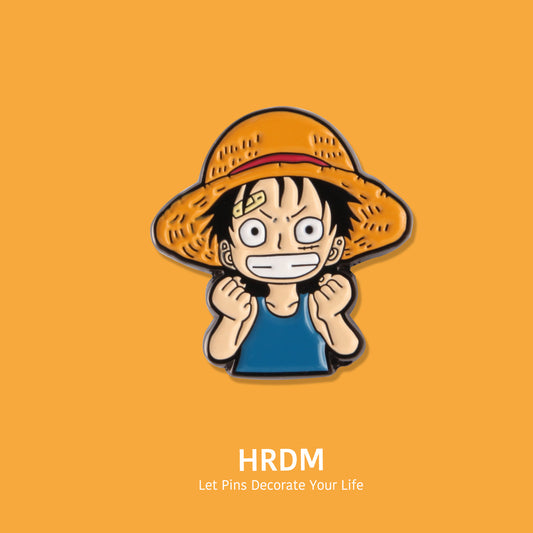 One Piece Young Luffy Pin
