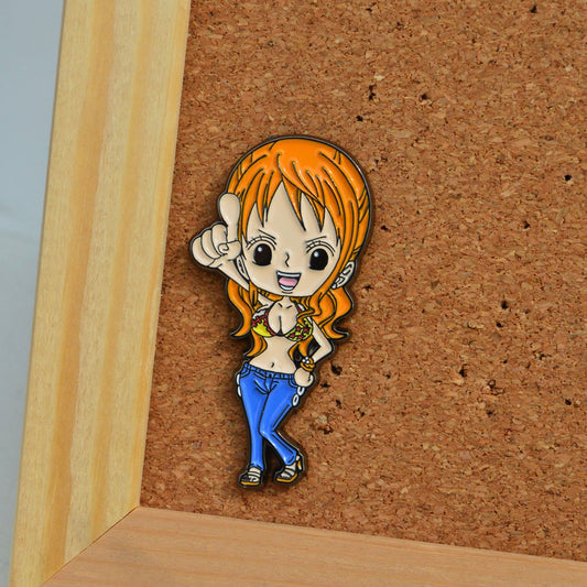 One Piece Straw Hats Pin