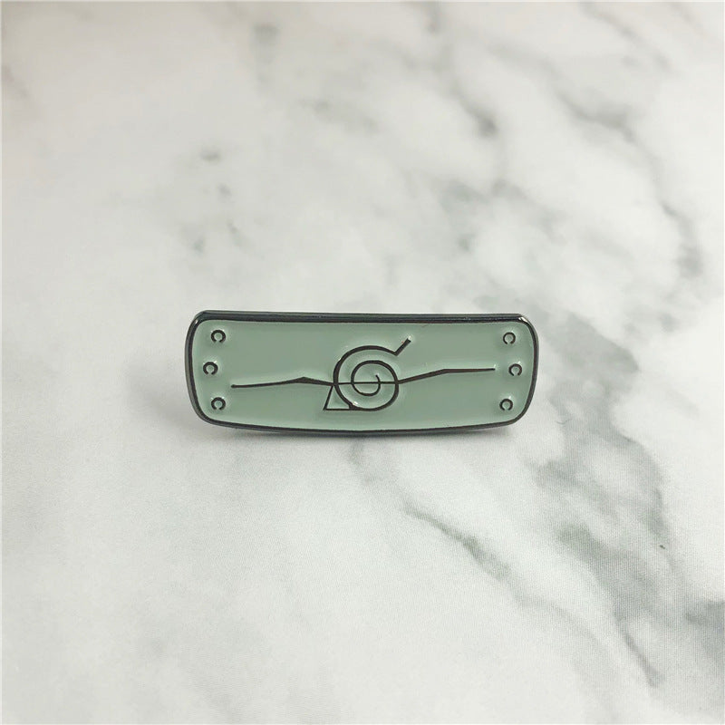 Naruto Hidden Leaf Village Rogue Ninja Headband Pin