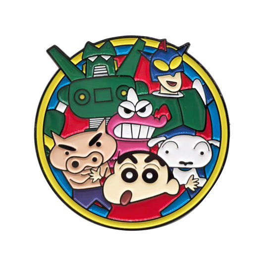 Crayon Shin-chan: Action Kamen, Piggy Guard, Gundam Warriors Pin
