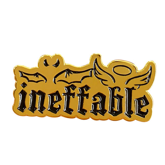 Good Omens: Ineffable Angel And Demon Wings Tv Series Pin
