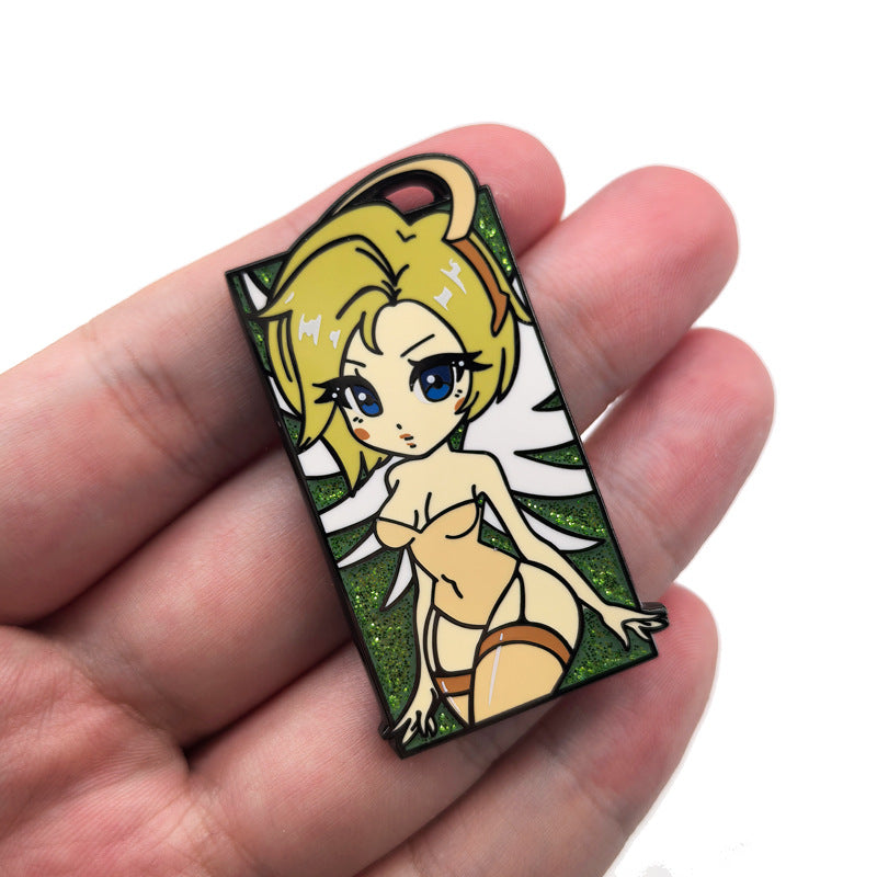 Overwatch Mercy European and American Game Pin