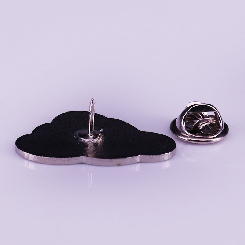 Flower Clouds Pin