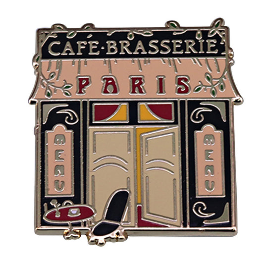 Paris Café Pin