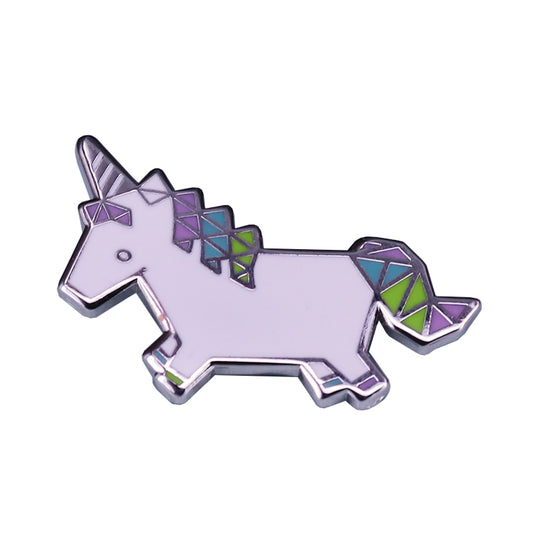 The Origami Unicorn Pin