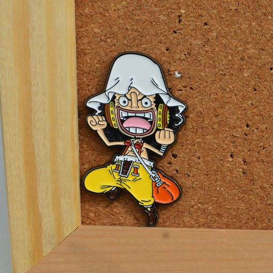 One Piece Straw Hats Pin