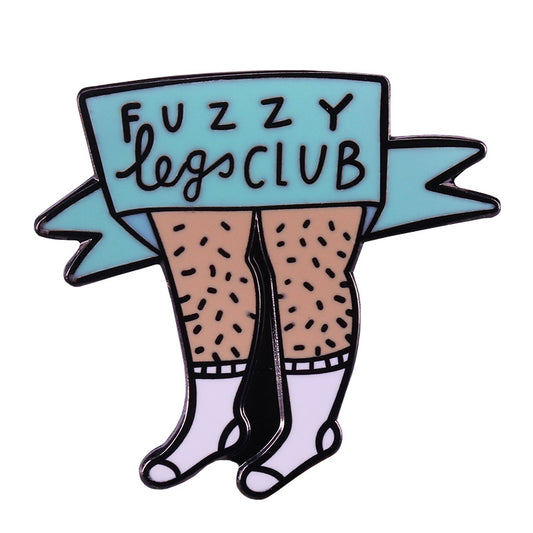 Fuzzy Lag Club Pin