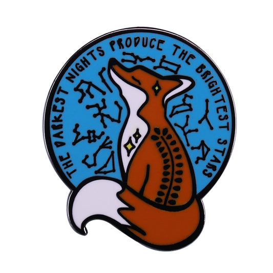Celestial Fox Pin