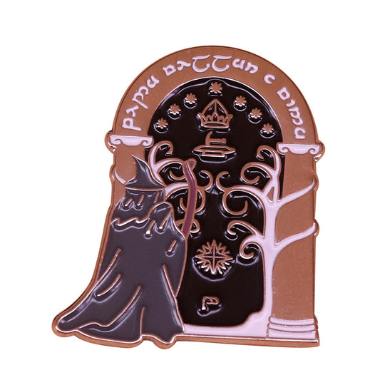 The Lord Of The Rings Secret Gate Wizard Pin