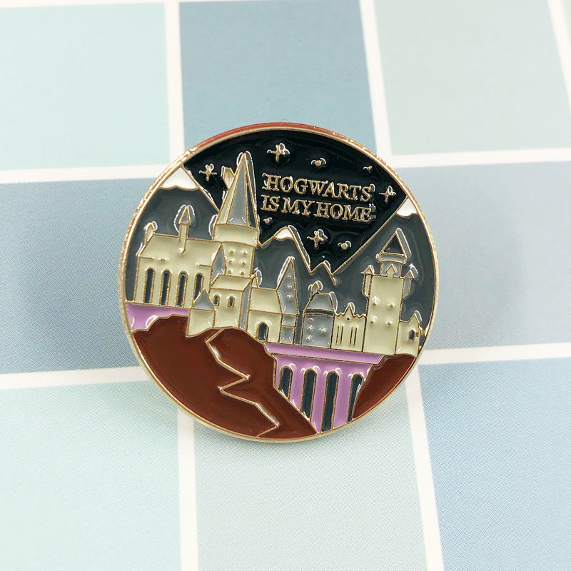 Magic Academy European and American Film Pin