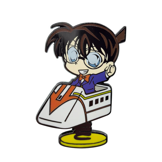 Detective Conan Q version Ran Mouri Shinichi Kudo Pin