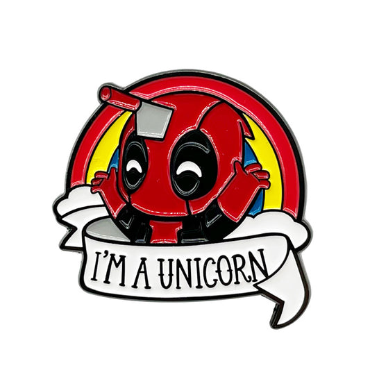 Deadpool Unicorn Pin