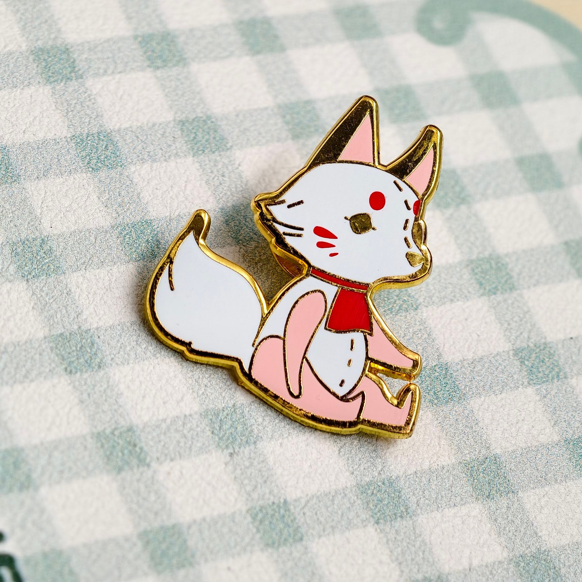 The Fox And The Cat Pin