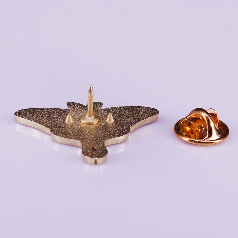 Beautiful Moth Insect Pin