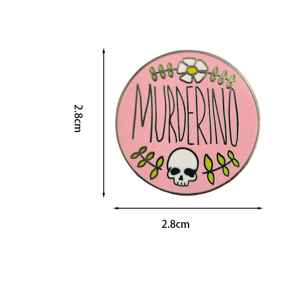 Skull Ghost Killer Pin