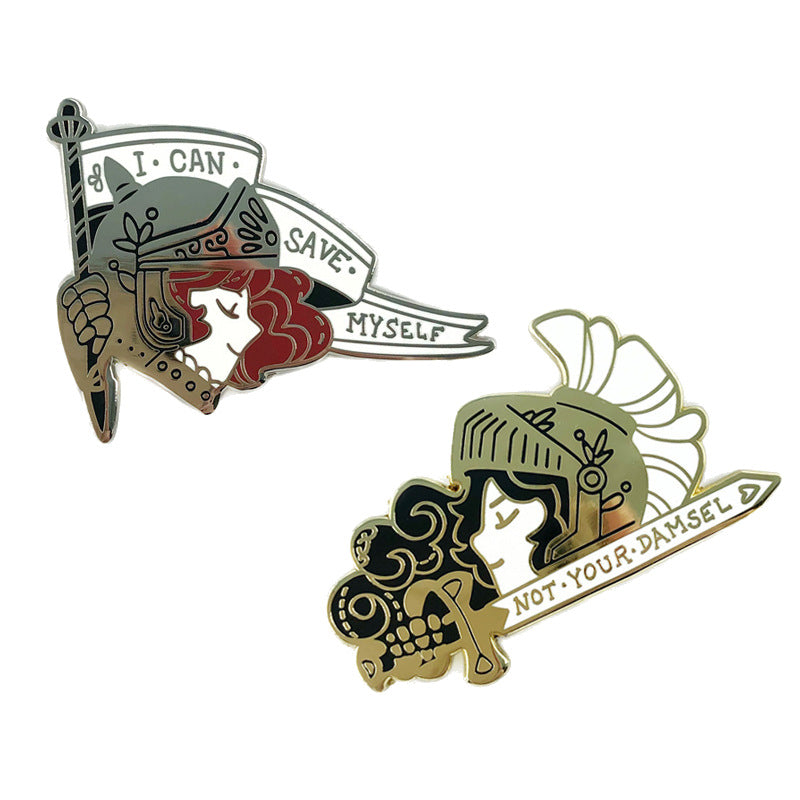 Empress Knight Pin