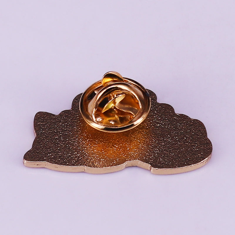 Cat Lover, Tea Drinker, And Introvert Accessories Pin