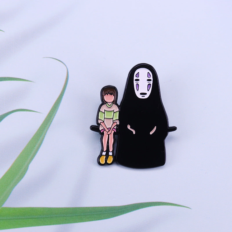 Chihiro And No-Face Pin