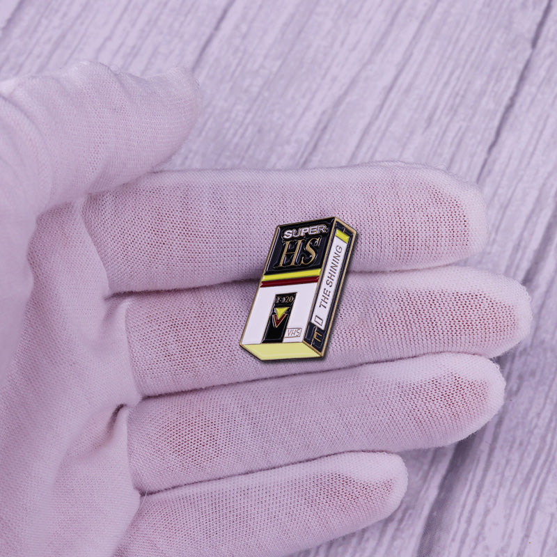 The Shining Vhs Retro Cassette Stanley Kubrick Pin