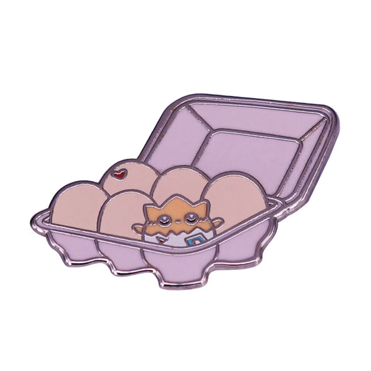Pokemon Inspired Togepi Egg Box Pin