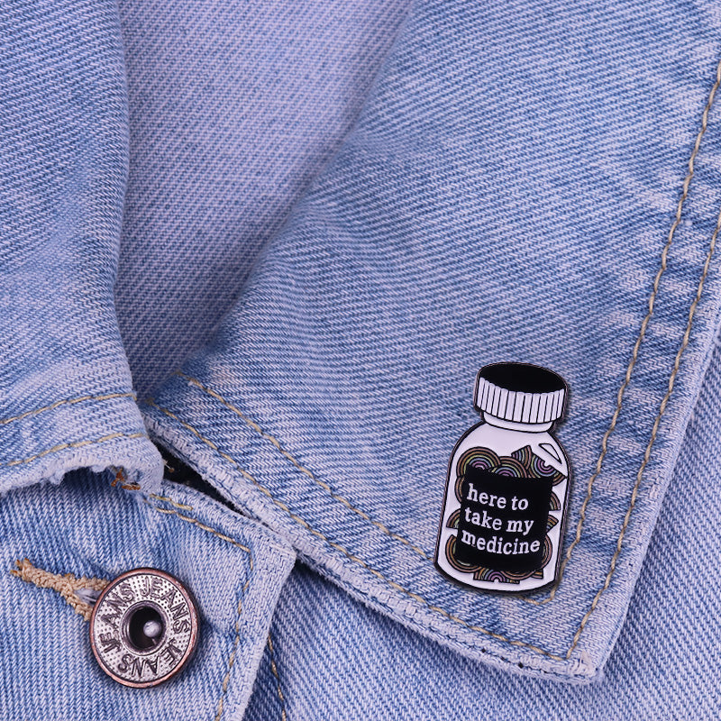 Harry Styles Lyric Bottle Pin