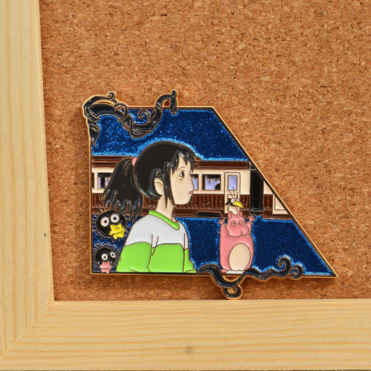 Spirited Away Chihiro Haku Pin
