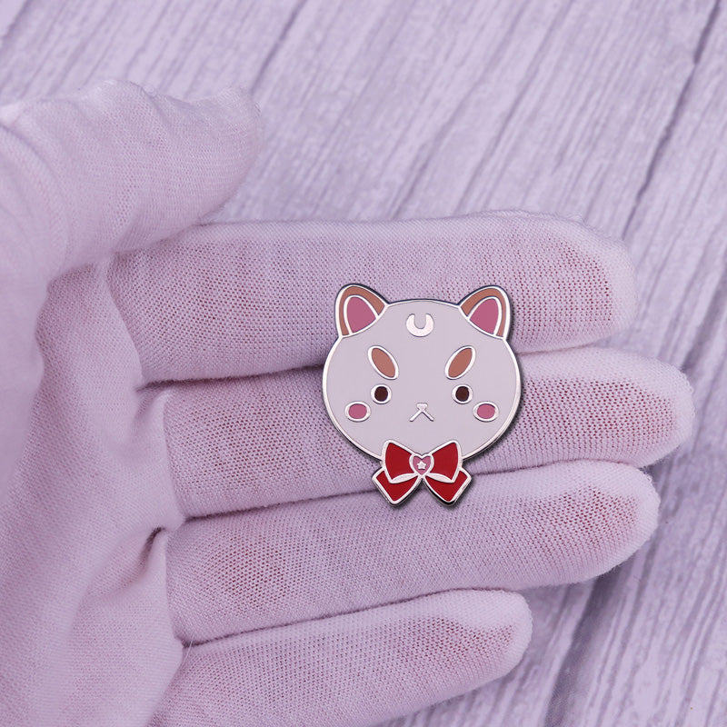 Sailor Moon And Puppycat Pin
