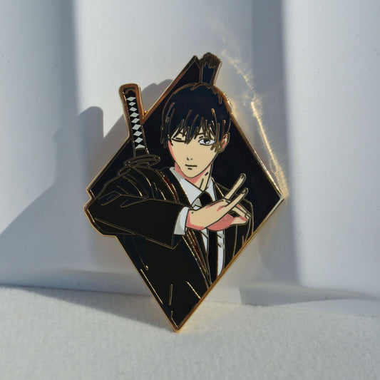 Chainsaw Man Denji Power Hayakawa Aki Makima Pin