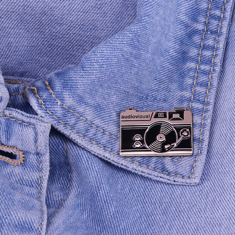 Retro Camera Pin