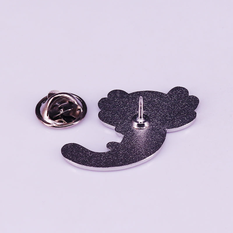 Smiling Axolotl Animal Pin